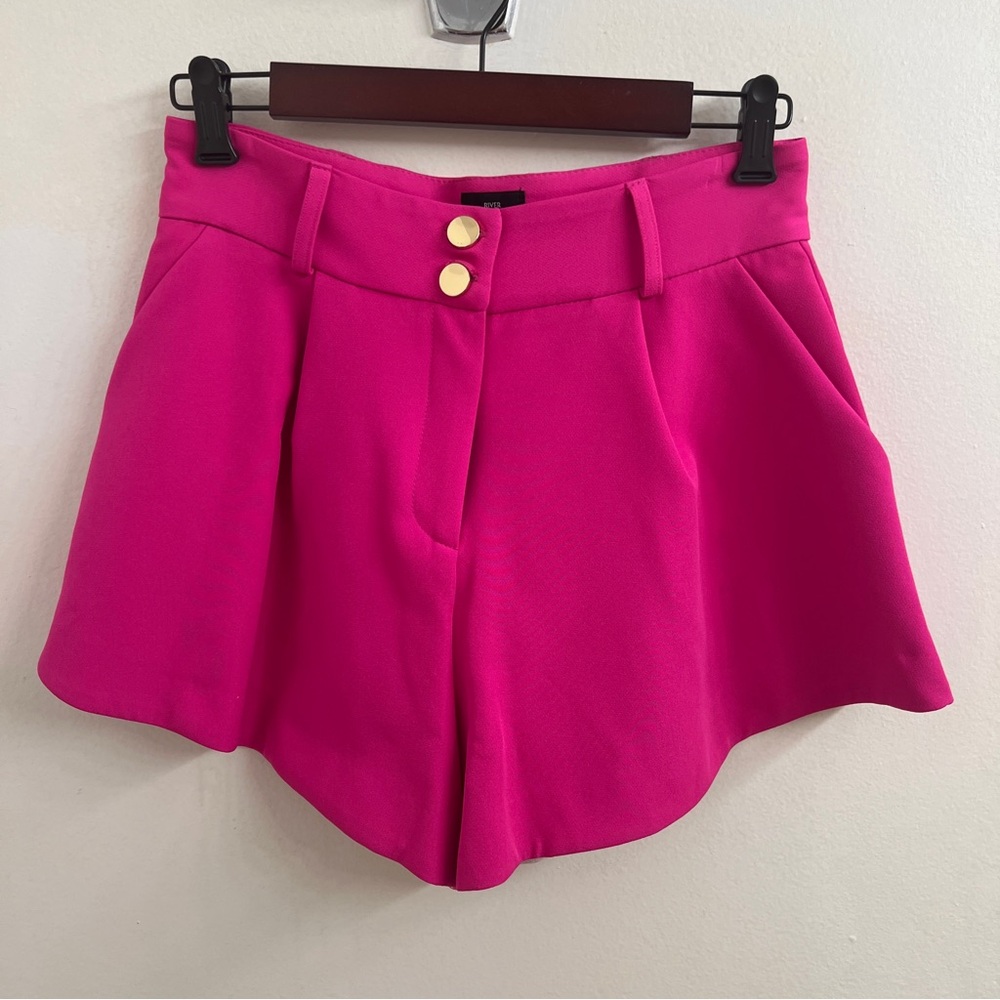 River Island Pink Women's Shorts
